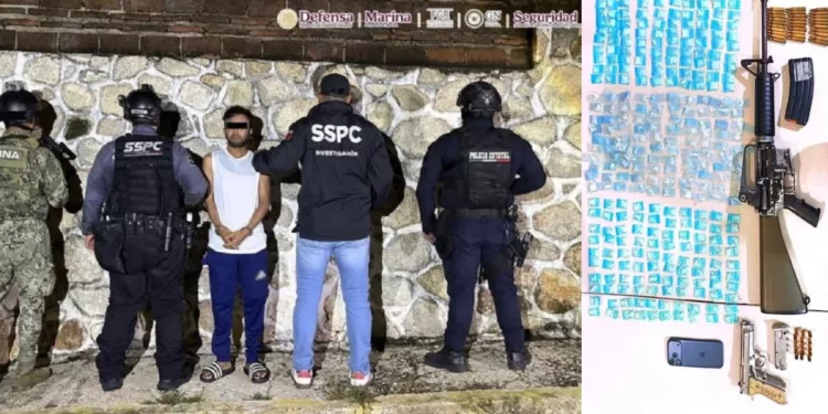 ¡Atrapan a “El Junior” de “Los Rusos” en Acapulco! Lo acusan de extorsionar comerciantes y atacar a agentes federales