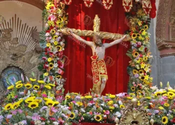 Foto: Adrián Gaytán // La imagen protector del Señor del Rayo, en la capilla de la Catedral Metropolitana.