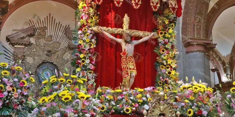 Foto: Adrián Gaytán // La imagen protector del Señor del Rayo, en la capilla de la Catedral Metropolitana.