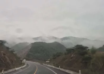 Lluvia y bancos de niebla en la Barranca Larga- Ventanilla