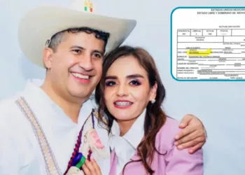 Carlos Manzo era soltero revela acta de defunción; Grecia Quiroz y el exalcalde no se habrían casado