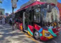 Foto: Adrián Gaytán // Nuevas unidades eléctricas del sistema BinniBus llegaron a Oaxaca. Los vehículos cuentan con aire acondicionado, rampas de acceso, cámaras de seguridad y capacidad para 25 pasajeros.