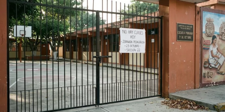 ¡Oaxaca tendrá otro viernes sin clases! Sección 22 marca suspensión para el 23 de octubre