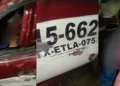 VIDEO | ¡Entre fierros retorcidos y gritos de auxilio! Vuelca taxi foráneo en la Federal 190; reportan víctimas prensadas
