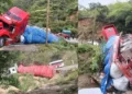 Tres tráileres fuera del camino en menos de un mes: encienden alertas en la Cañada